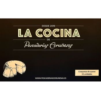 Croquetas de queso Idiazábal (15 unidades)