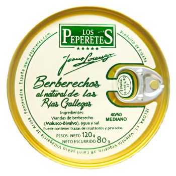 Berberechos 40/50 pz. Los Peperetes 120gr